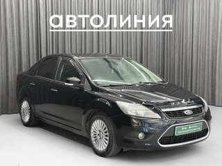 2011 Ford Focus II Рестайлинг, чёрный, 615000 рублей, вид 2
