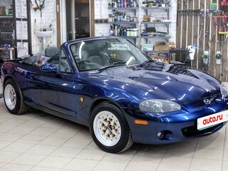 2001 Mazda Roadster II (NB), синий, 1250000 рублей, вид 3
