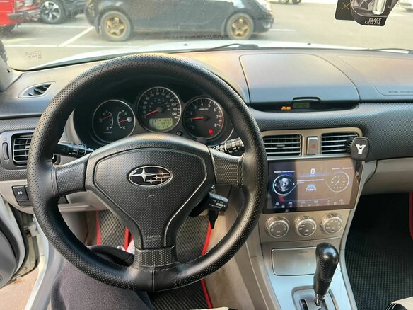 2005 Subaru Forester II Рестайлинг, белый, 910000 рублей - вид 17
