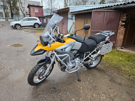 2004 BMW R 1200 GS, жёлтый, 420000 рублей, вид 3