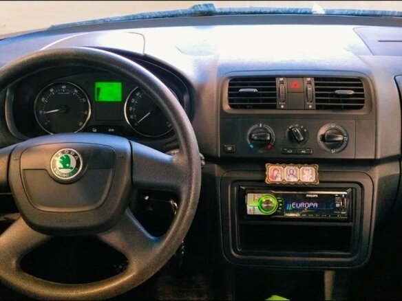 2011 Skoda Fabia II Рестайлинг, голубой, 797000 рублей - вид 10