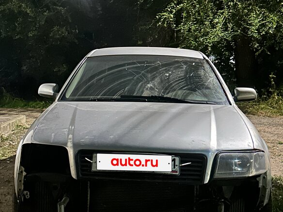 2003 Audi A6 II (C5) Рестайлинг, серебристый, 350000 рублей
