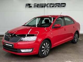 2017 Skoda Rapid I, красный, 1249000 рублей, вид 3