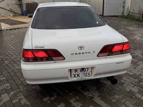 2000 Toyota Cresta V (X100) Рестайлинг, белый, 650000 рублей, вид 4