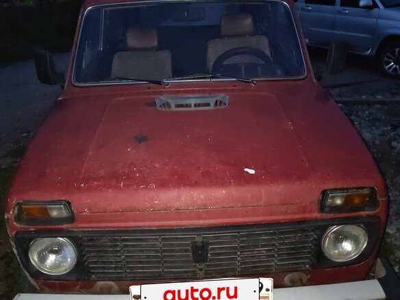 1988 Lada (ВАЗ) 2121 (4x4) I, красный, 150000 рублей