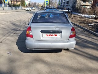 2005 Hyundai Accent ТагАЗ II, серебристый, 150000 рублей, вид 3