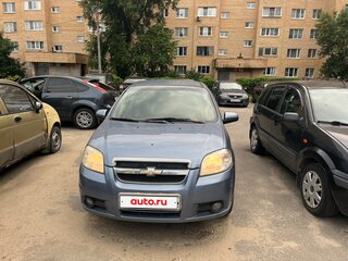 2007 Chevrolet Aveo I Рестайлинг, синий, 270000 рублей, вид 1