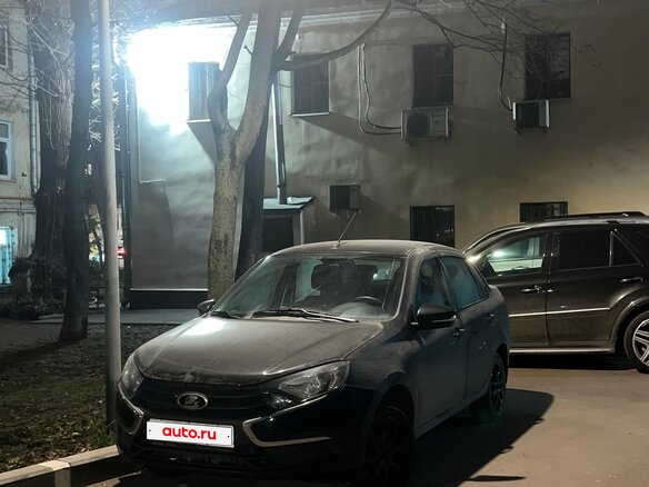 2023 Lada (ВАЗ) Granta I Рестайлинг, чёрный, 750000 рублей - вид 11