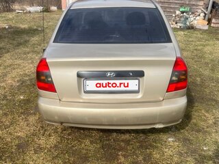 2004 Hyundai Accent ТагАЗ II, бежевый, 270000 рублей, вид 3