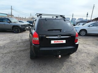 2007 Hyundai Tucson I, чёрный, 530000 рублей, вид 4