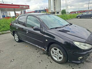 2007 Peugeot 206, чёрный, 189000 рублей, вид 3