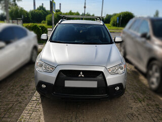2013 Mitsubishi ASX I, серый, 1500000 рублей, вид 1