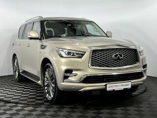 2019 Infiniti QX80 I Рестайлинг 2, бежевый, 3600000 рублей, вид 4