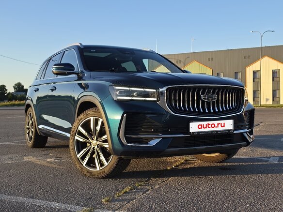 2023 Geely Monjaro (Xingyue L) I, синий - вид 3