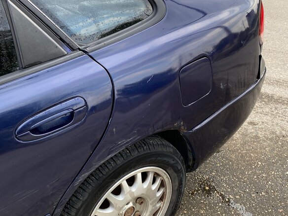 1995 Mazda 626 IV (GE), синий, 320000 рублей - вид 22