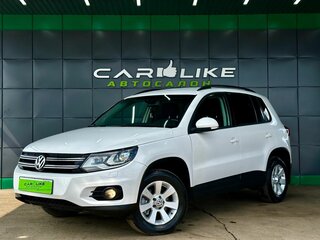 2012 Volkswagen Tiguan I Рестайлинг, белый, 1499000 рублей, вид 2