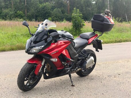2015 Kawasaki Z 1000SX, красный, 730000 рублей, вид 1