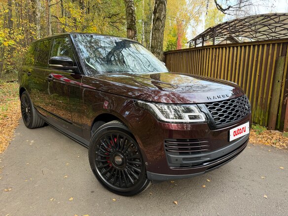 2020 Land Rover Range Rover IV Рестайлинг, красный - вид 1