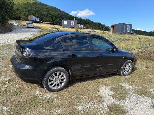 2008 Mazda 3 I (BK) Рестайлинг, чёрный - вид 5