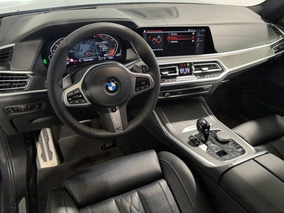 2022 BMW X7 30d I (G07), серый, 8199000 рублей - вид 12