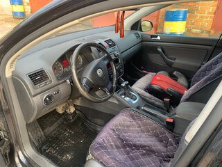 2008 Volkswagen Golf V, чёрный, 530000 рублей, вид 5