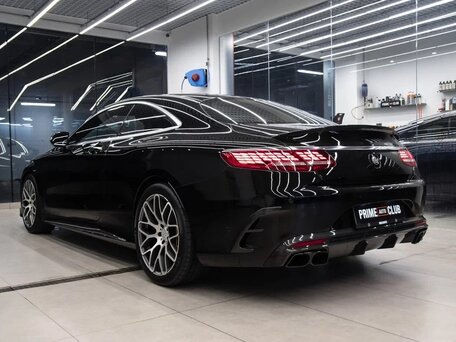 2018 Mercedes-Benz S-Класс AMG 63 AMG III (W222, C217) Рестайлинг, чёрный, 11690000 рублей, вид 4