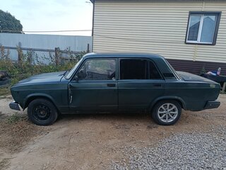 2011 Lada (ВАЗ) 2107, зелёный, 75000 рублей, вид 4