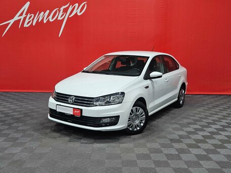 2020 Volkswagen Polo V Рестайлинг, белый, 1189000 рублей, вид 1