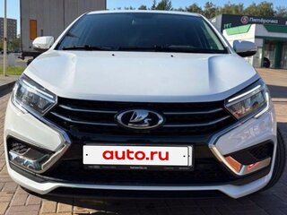 2023 Lada (ВАЗ) Vesta I Рестайлинг (NG), белый, 1400000 рублей, вид 2