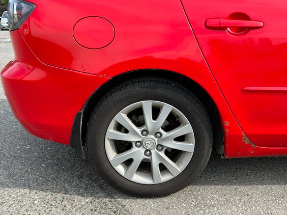 2006 Mazda 3 I (BK) Рестайлинг, красный, 232000 рублей - вид 11