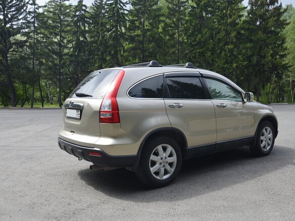 2007 Honda CR-V III, бежевый - вид 2