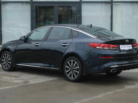 2018 Kia Optima IV, синий, 1600000 рублей - вид 6