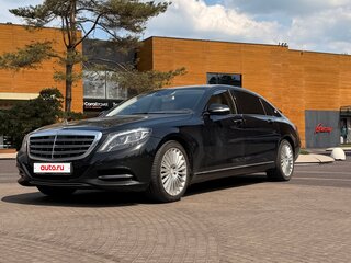 2016 Mercedes-Benz Maybach S-Класс 400 I (X222), чёрный, 3000000 рублей, вид 1