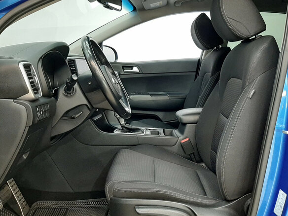 2021 Kia Sportage IV Рестайлинг, синий, 2419000 рублей - вид 9