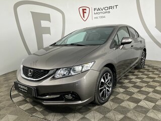 2014 Honda Civic IX Рестайлинг, бежевый, 1485000 рублей, вид 1