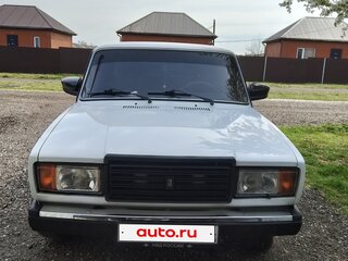 2007 Lada (ВАЗ) 2107, белый, 200000 рублей, вид 2