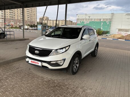 2014 Kia Sportage III Рестайлинг, белый, 1570000 рублей, вид 2