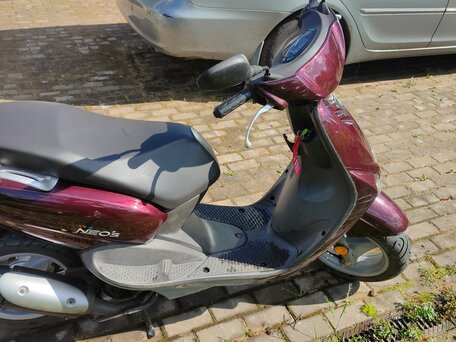 2004 Yamaha Neos, фиолетовый, 180000 рублей, вид 1
