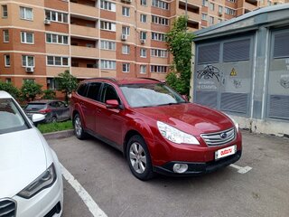 2011 Subaru Outback IV, красный, 1500000 рублей, вид 2