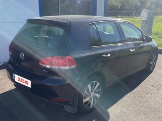 2010 Volkswagen Golf VI, чёрный, 690000 рублей, вид 4