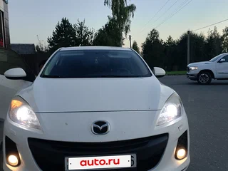 2013 Mazda 3 II (BL) Рестайлинг, белый, 350000 рублей, вид 2