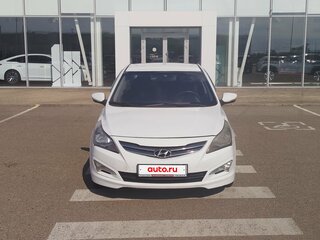 2016 Hyundai Solaris I Рестайлинг, белый, 750000 рублей, вид 2