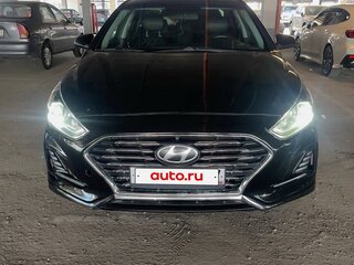 2018 Hyundai Sonata VII (LF) Рестайлинг, чёрный, 1430000 рублей, вид 2