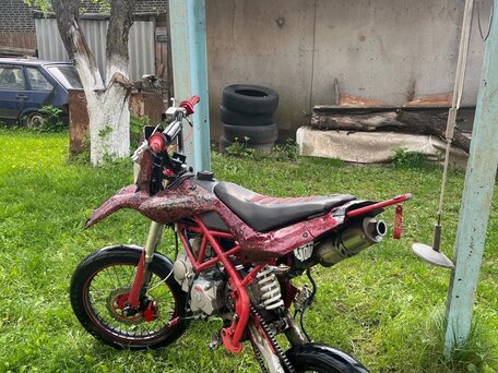 2017 Kayo Basic TT125, красный, 55000 рублей, вид 1