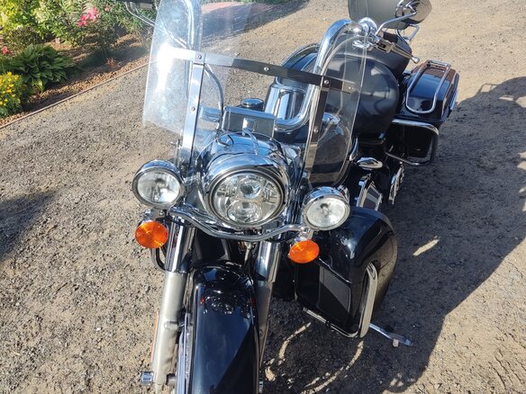 2005 Harley-Davidson Road King, чёрный, 1050000 рублей - вид 7
