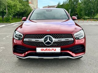 2019 Mercedes-Benz GLC Coupe 300 d I (C253) Рестайлинг, красный, 4600000 рублей, вид 2
