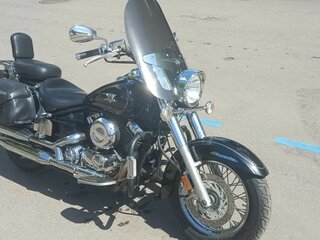 2006 Yamaha XVS650 Drag Star, чёрный, 430000 рублей, вид 2
