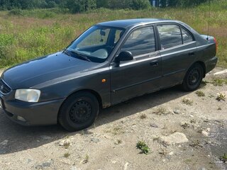 2008 Hyundai Accent ТагАЗ II, серый, 239000 рублей, вид 5