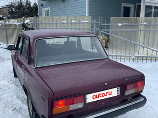2001 Lada (ВАЗ) 2107, пурпурный, 375000 рублей, вид 4