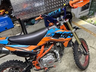 2025 Kayo Evolution YX140EM, синий, 80000 рублей, вид 3
